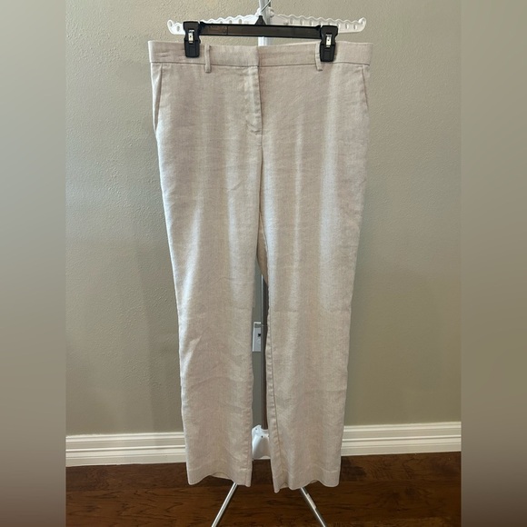 Ann Taylor Cream Blazer Suit with Pinstripe Lining - Picture 7 of 13